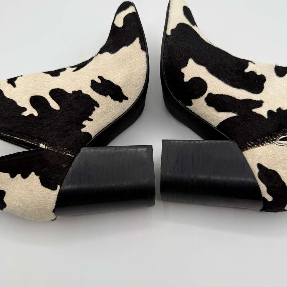 STEVEN BY STEVE MADDEN Rookie Calf-Hair Upper Booties Size 7M - Picture 7 of 17